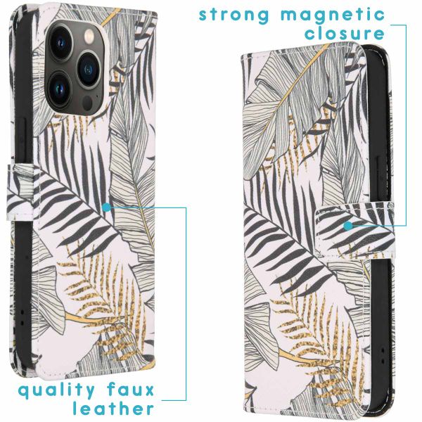 imoshion Design TPU Klapphülle Apple iPhone 13 Pro - Glamour Botanic