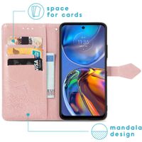 imoshion Mandala Klapphülle Motorola Moto E32 / E32s - Rosé gold