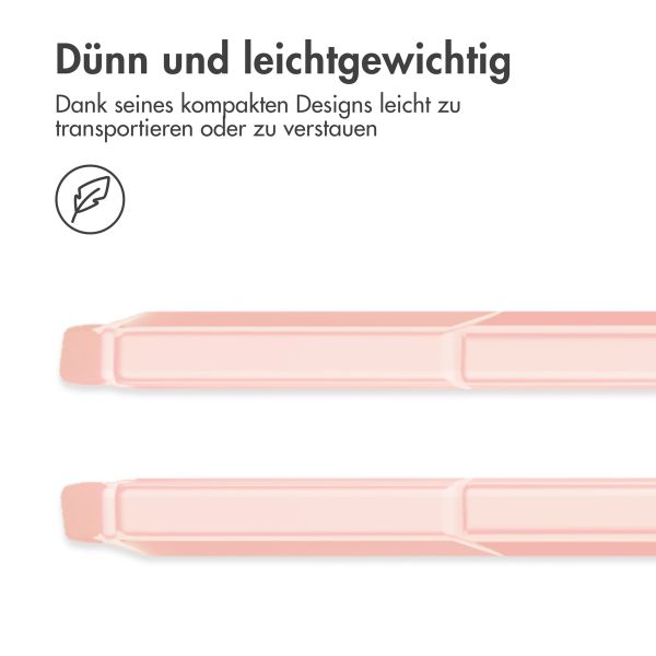 imoshion Trifold Hardcase Klapphülle Apple iPad Air 11 Zoll (2025) M3 / (2024) M2 / Air 5 (2022) / Air 4 (2020) - Rosa