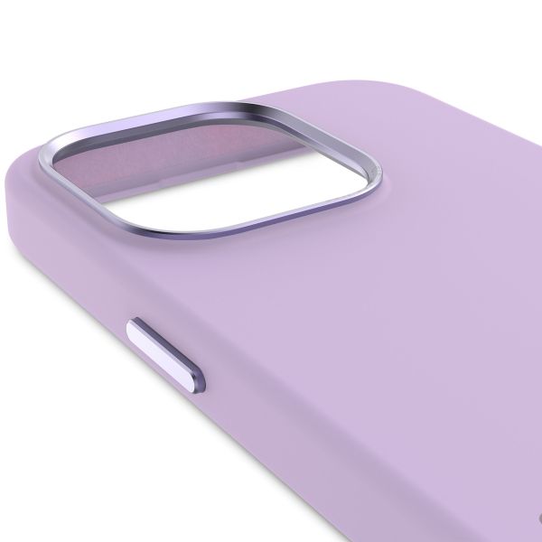 Decoded Silikon-Case MagSafe für das iPhone 15 Pro - Violett