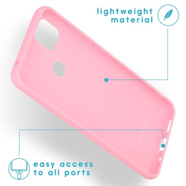 imoshion Color TPU Hülle für das Xiaomi Redmi 9C - Rosa