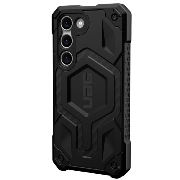 UAG Monarch Pro Backcover für das Samsung Galaxy S23 - Carbon Fiber