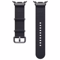 Samsung Original Athleisure Armband für das  Samsung Galaxy Watch 8 (40/44mm) / Classic (46mm) - S/M - Graphite