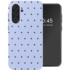 Selencia Vivid Back Cover Samsung Galaxy A36 / A56 - Happy Dots Digital Sky
