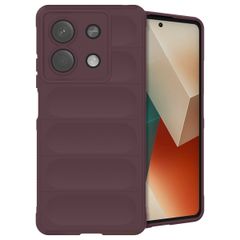 imoshion EasyGrip Back Cover für das Xiaomi Redmi Note 13 (5G) - Aubergine