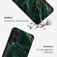 Selencia Vivid Back Cover Samsung Galaxy S25 Edge - Chic Marble Quartz