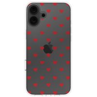 imoshion Design Hülle iPhone 16 - Red Hearts