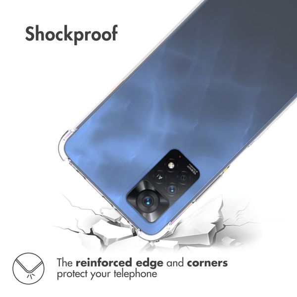 imoshion Shockproof Case für das Xiaomi Redmi Note 11 Pro - Transparent