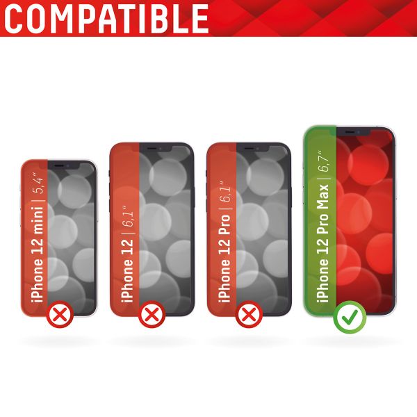 Displex Bildschirmschutzfolie Real Glass für das Apple iPhone 12 Pro Max