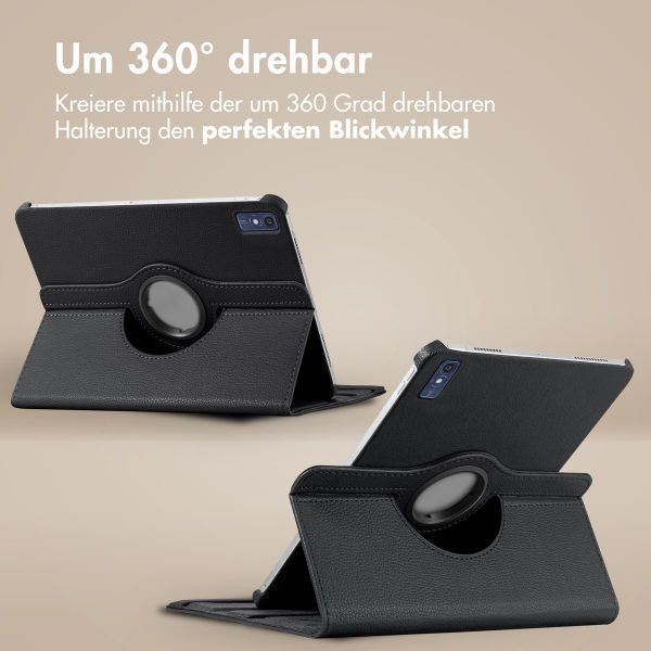 imoshion 360° drehbare Klapphülle Lenovo Tab P12 - Schwarz