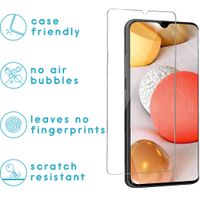 imoshion Anti-Shock Backcover + Screen Protector Samsung Galaxy A42