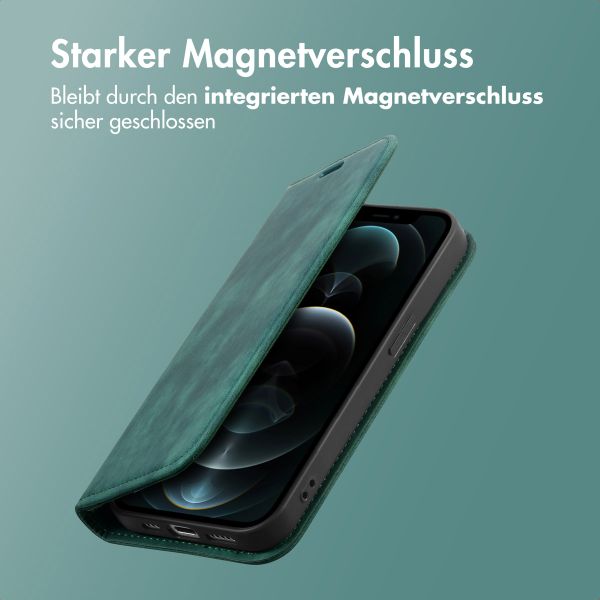 imoshion Slim Klapphülle Apple iPhone 12 (Pro) - Grün