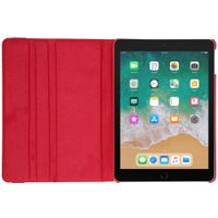 imoshion 360° drehbare Klapphülle Rot iPad 6 (2018) 9.7 Zoll / iPad 5 (2017) 9.7 Zoll