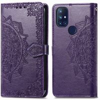 imoshion Mandala Klapphülle OnePlus Nord N10 5G - Violett