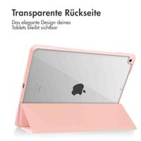 imoshion Trifold Hardcase Klapphülle Apple iPad 9 (2021) 10.2 Zoll / iPad 8 (2020) 10.2 Zoll / iPad 7 (2019) 10.2 Zoll - Rosa