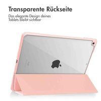 imoshion Trifold Hardcase Klapphülle für das iPad 9 (2021) 10.2 Zoll / iPad 8 (2020) 10.2 Zoll / iPad 7 (2019) 10.2 Zoll - Rosa