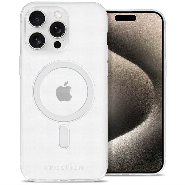 imoshion Backcover mit MagSafe Apple iPhone 15 Pro Max - Transparent