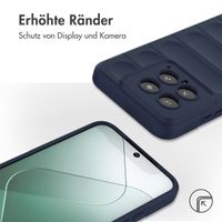 imoshion EasyGrip Back Cover für das Xiaomi 14 - Dunkelblau