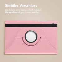 imoshion 360° drehbare Klapphülle Samsung Galaxy Tab A9 8.7 Zoll - Rosa