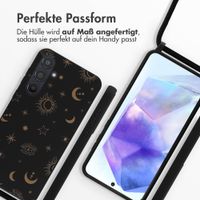 imoshion Silikonhülle design mit Band für das Samsung Galaxy A55 - Sky Black