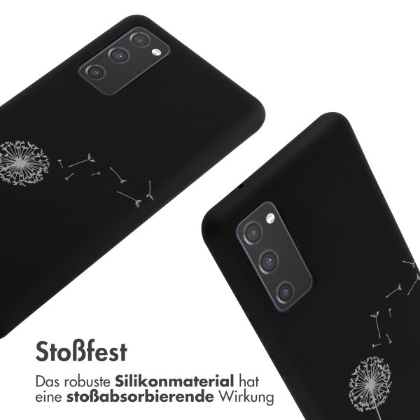 imoshion SilikonHülle design mit Band Samsung Galaxy S20 FE - Dandelion Black