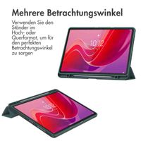 imoshion Trifold Hardcase Klapphülle für das Lenovo Tab M11 - Grün