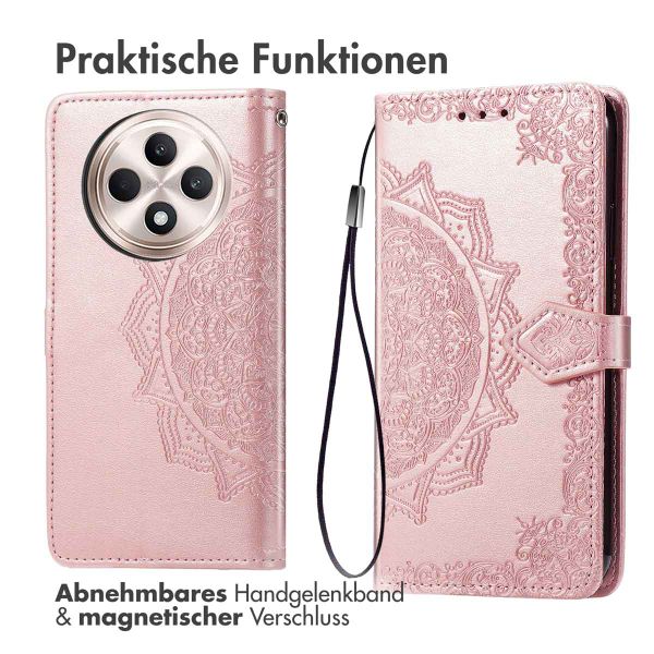 imoshion Mandala Klapphülle Oppo Reno 12F 5G - Rosé gold