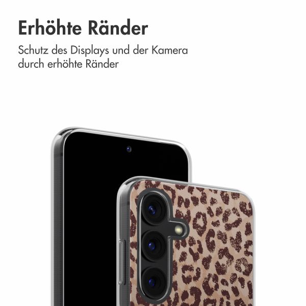 imoshion  Design Hülle für das Samsung Galaxy S24 - Leopard Mood