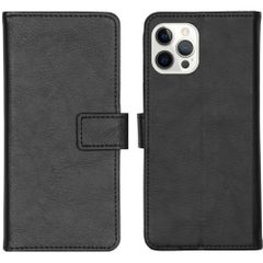 imoshion Luxuriöse Klapphülle Apple iPhone 12 Pro Max - Schwarz