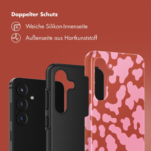 Selencia Vivid Back Cover Samsung Galaxy S25 FE - Moo’d Blush Pink