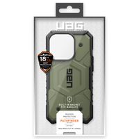 UAG Pathfinder Case MagSafe für das iPhone 14 Pro - Olive