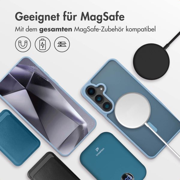 imoshion Color Guard Back Cover mit MagSafe für das Samsung Galaxy S24 Plus - Hellblau