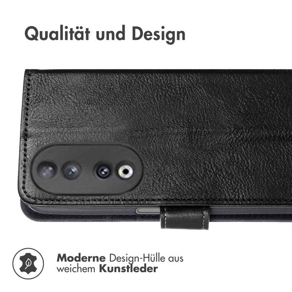 imoshion Luxuriöse Klapphülle Honor 90 - Schwarz