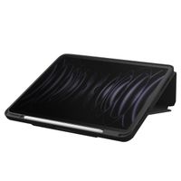 Uniq Rovus Magnetic 360 Rotating Detachable Case Apple iPad Air 11 Zoll (2025) M3 / (2024) M2 / iPad Pro 11 (2020/2021/2022) / Air 5 (2022) / Air 4 (2020) - Ebony Black