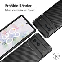 imoshion Carbon-Hülle für das Google Pixel 7 - Schwarz