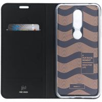 Dux Ducis Slim TPU Klapphülle Schwarz für das Nokia 7.1