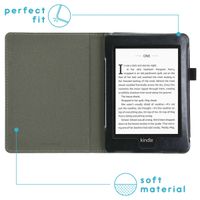 imoshion Vegan Leather Klapphülle Amazon Kindle Paperwhite 4 - Schwarz