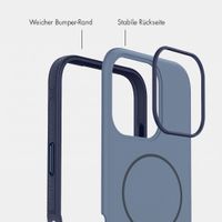 imoshion Color Backcover mit Thin MagSafe Ring Apple iPhone 16 Pro - Dunkelblau
