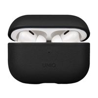 Uniq Terra Echtleder-Hülle für Apple AirPods Pro 2 - Dallas Black