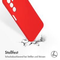 Accezz Liquid Silikoncase für das Samsung Galaxy A25 (5G) - Rot