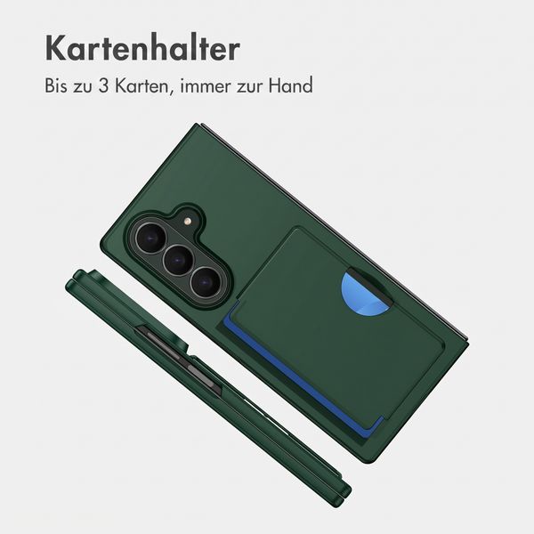 imoshion Backcover mit Kartenhalter Samsung Galaxy Z Fold 8 Ultra - Dunkelgrün