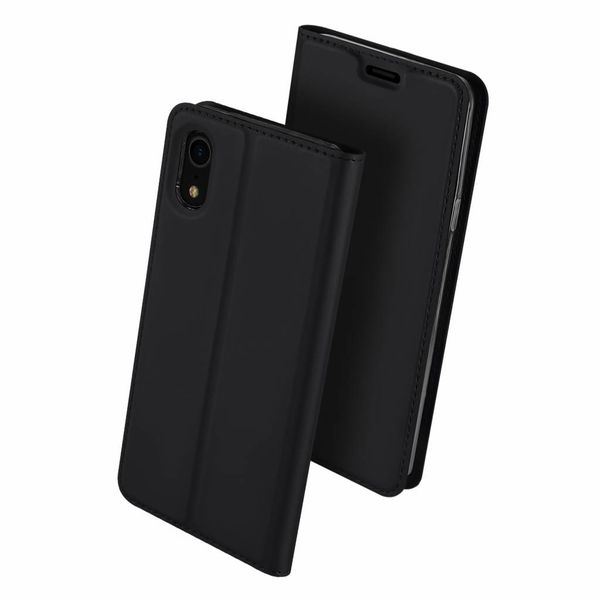 Dux Ducis Slim TPU Klapphülle Schwarz für das iPhone Xr
