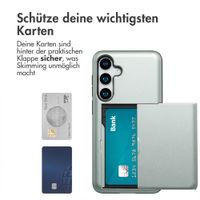 imoshion Backcover mit Kartenfach Samsung Galaxy S25 Plus - Grün