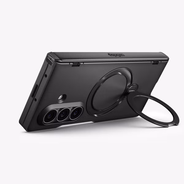 Spigen Slim Armor Mag Fit Hülle mit Ständer Samsung Galaxy Z Fold 8 Ultra - Black