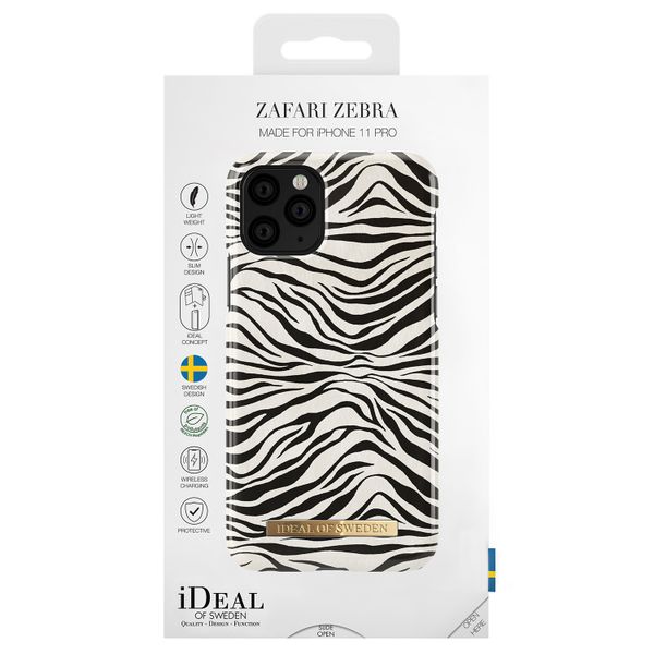 iDeal of Sweden Zafari Zebra Fashion Back Case iPhone 11 Pro