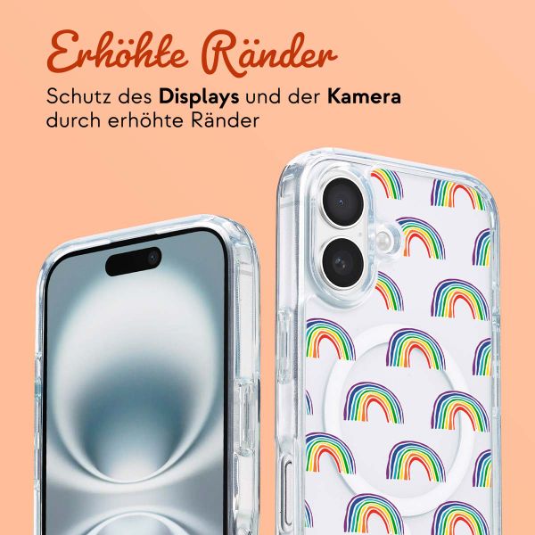 Gestalte deine eigene MagSafe Hülle mit abnehmbarem Band Apple iPhone 16 - Transparent