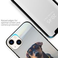 Gestalte deine eigene Apple iPhone 14 Plus Gel Hülle - Schwarz
