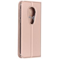 Dux Ducis Slim TPU Klapphülle Roségold für das Motorola Moto G7 Play