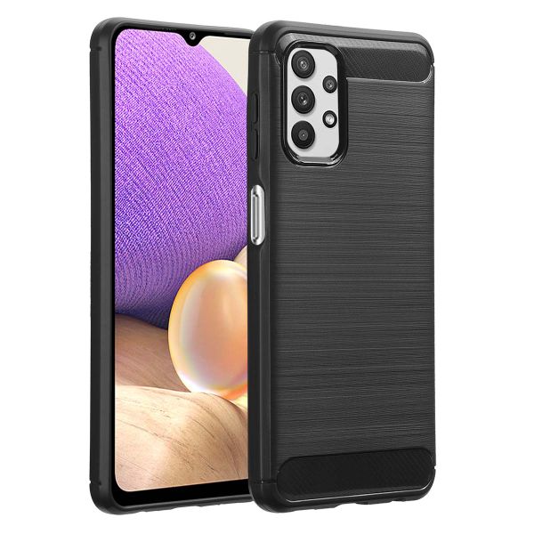 imoshion Brushed Back Cover für das Samsung Galaxy A32 (5G) - Schwarz