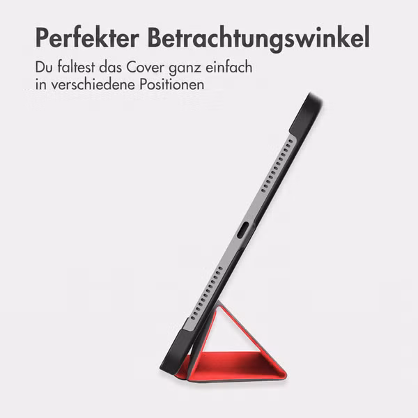 imoshion Trifold Klapphülle Samsung Galaxy Tab S11 Ultra - Rot